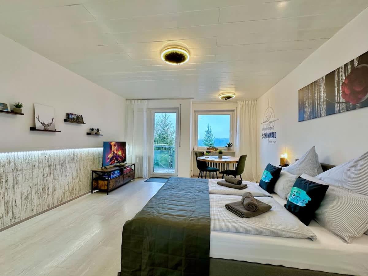 Relaxapartments Black Forest Nature Mit Beheiztem Indoor-Pool Und Sauna - Sonnenbalkon Mit Blick Ins Gruene, Schnelles Internet, Naehe Triberger Wasserfaelle, Fuer Bis Zu 2 Personen Шенвальд Екстер'єр фото